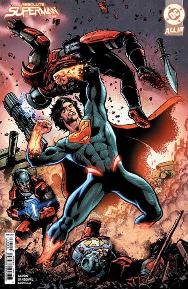 Absolute Superman #5 Cover D 1 in 25 Darick Robertson Card Stock Variant | Odin's Place