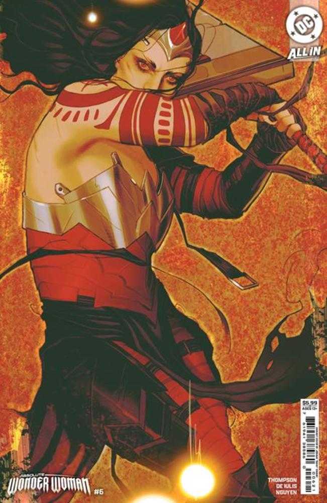Absolute Wonder Woman #6 Cover D Joshua Sway Swaby Card Stock Variant | Odin's Place