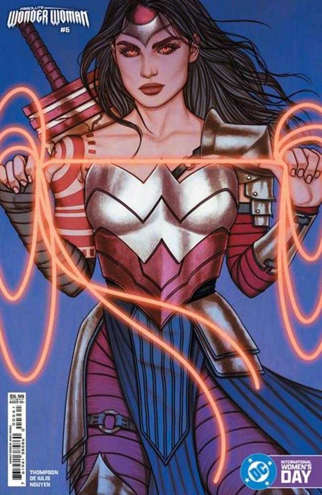 Absolute Wonder Woman #6 Cover E Jenny Frison International Womens Day Card Stock Variant | Odin's Place