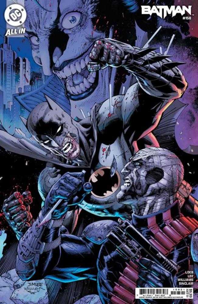 Batman #158 Cover B Jim Lee & Scott Williams Connecting Card Stock Variant (1 Of 2) | Odin's Place