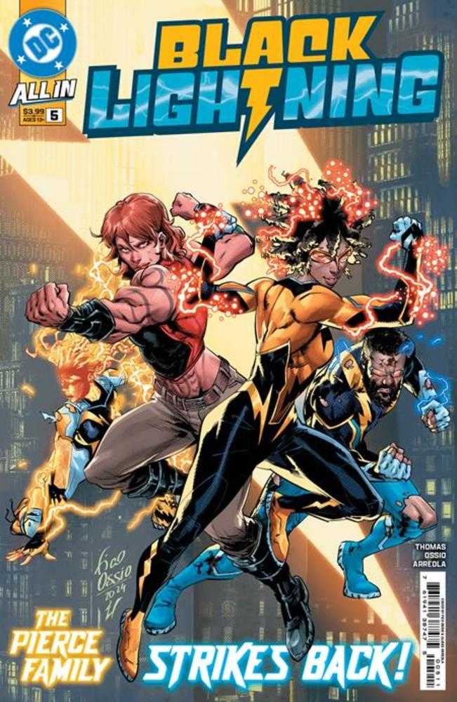 Black Lightning #5 Cover A Fico Ossio | Odin's Place
