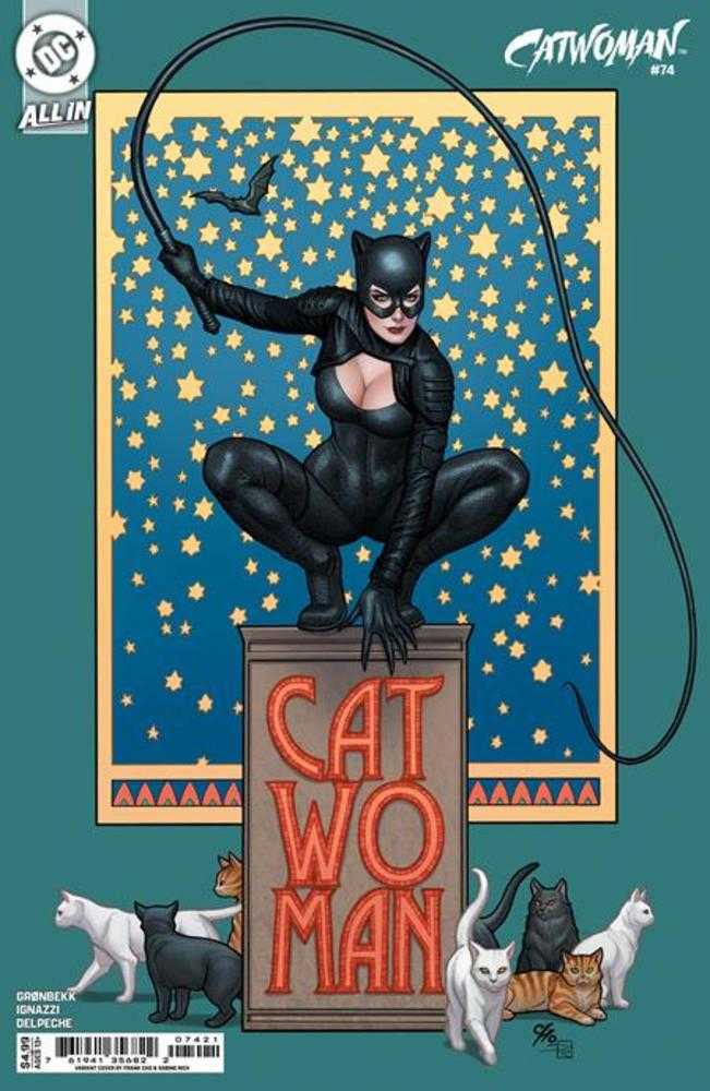 Catwoman #74 Cover B Frank Cho Card Stock Variant | Odin's Place