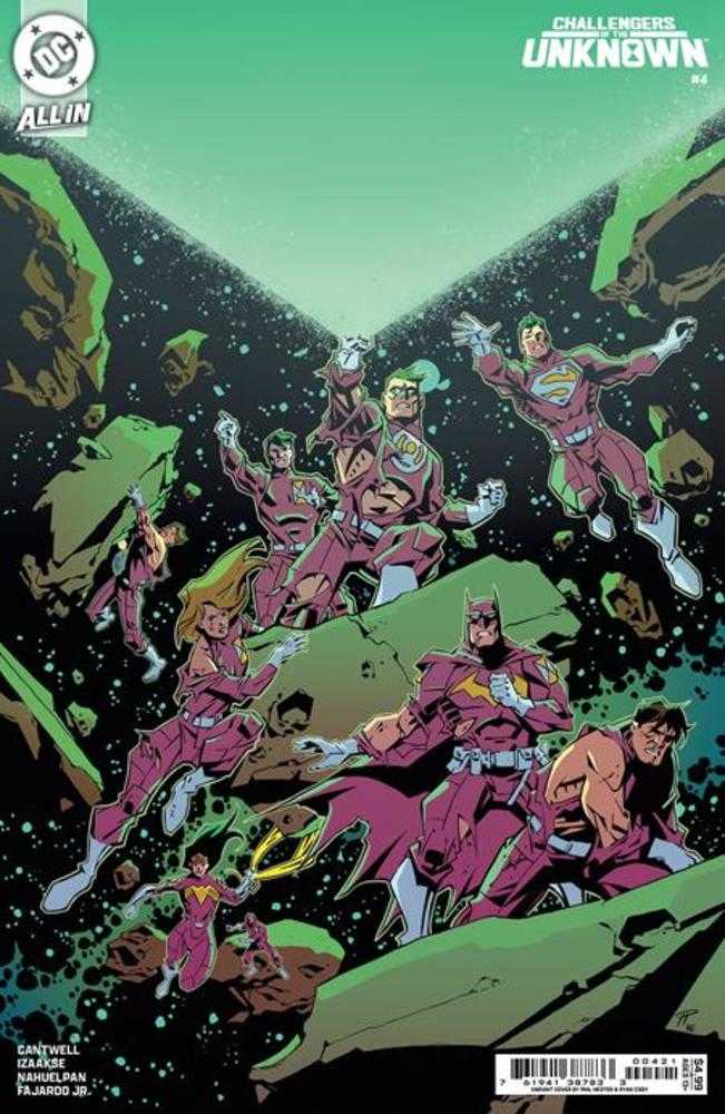 Challengers Of The Unknown #4 (Of 6) Cover B Phil Hester Card Stock Variant | Odin's Place