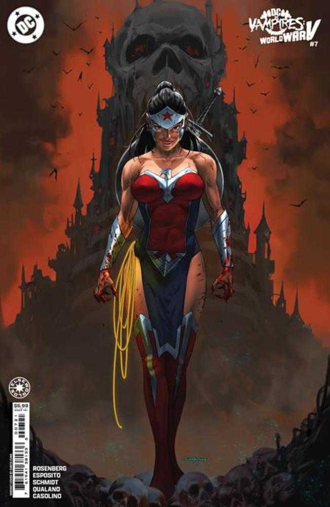 DC vs Vampires World War V #7 (Of 12) Cover B Santa Fung Card Stock Variant | Odin's Place