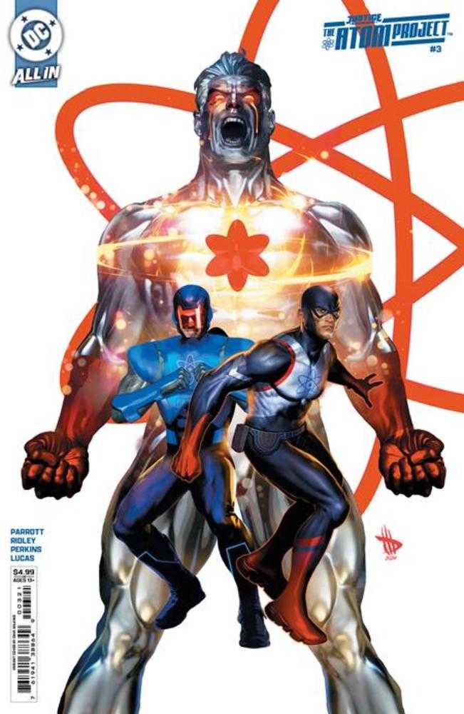 Justice League The Atom Project #3 (Of 6) Cover B Dave Wilkins Card Stock Variant | Odin's Place