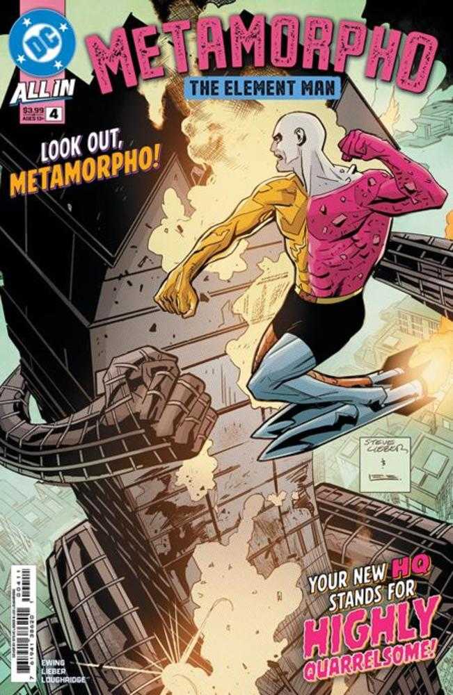 Metamorpho The Element Man #4 Cover A Steve Lieber | Odin's Place