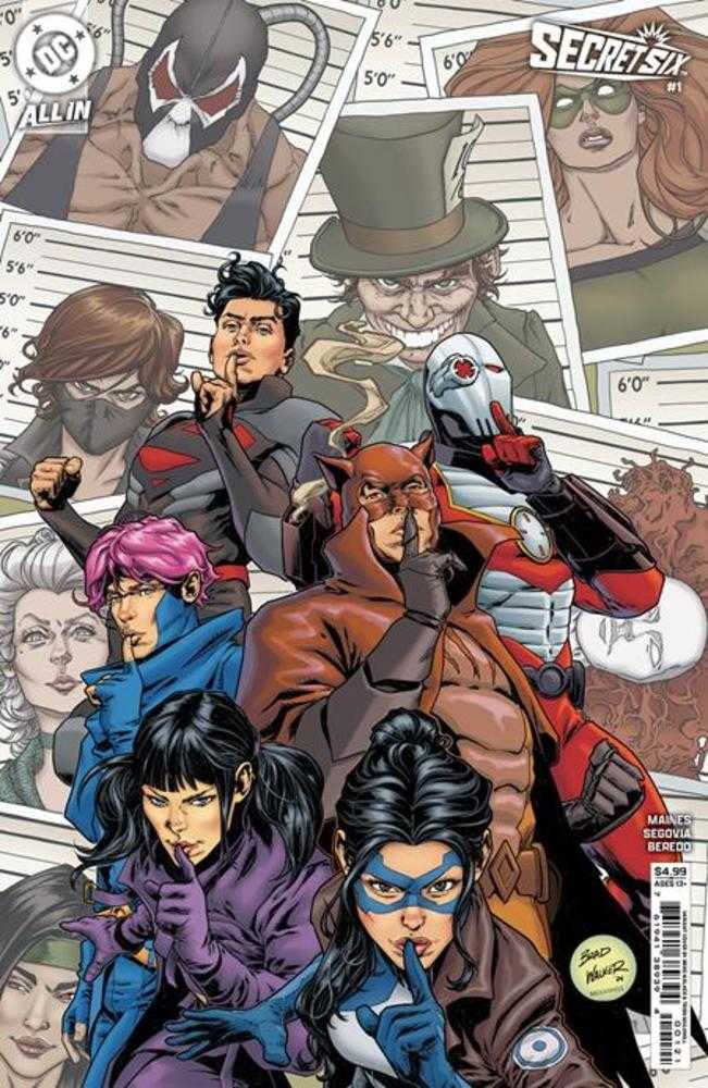 Secret Six #1 (Of 6) Cover B Brad Walker Card Stock Variant | Odin's Place
