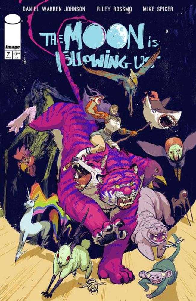 The Moon Is Following Us #7 (Of 10) Cover A Riley Rossmo & Mike Spicer | Odin's Place