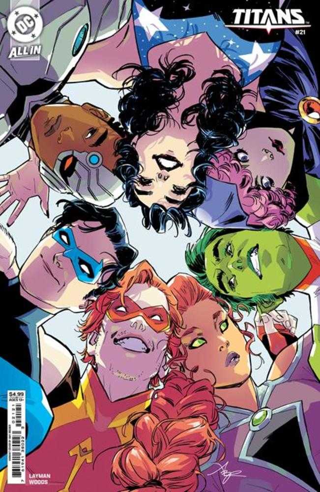 Titans #21 Cover C Amy Reeder Card Stock Variant | Odin's Place