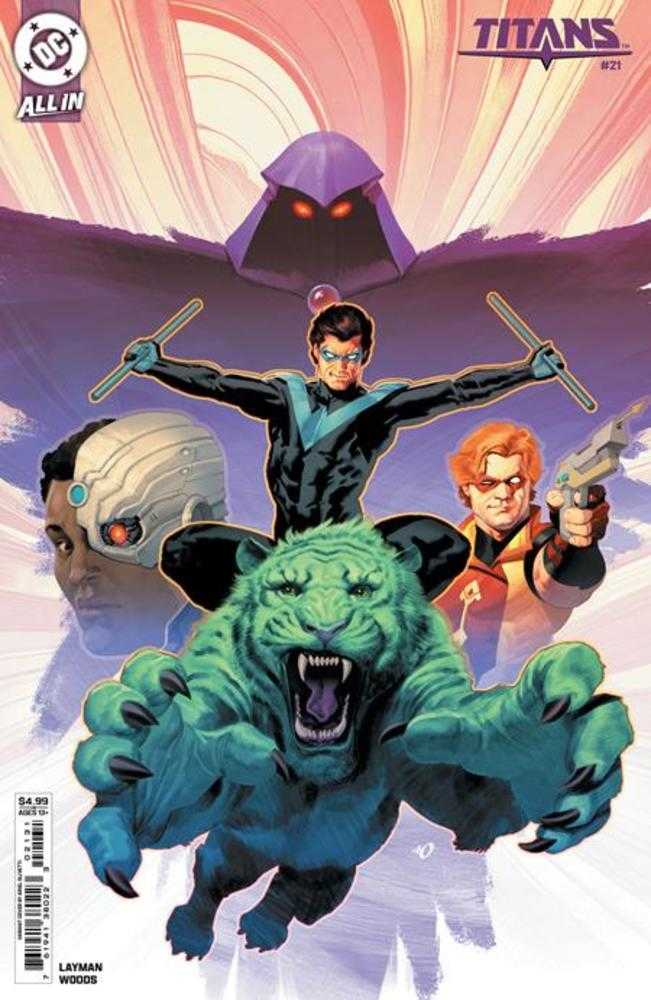 Titans #21 Cover B Ariel Olivetti Card Stock Variant | Odin's Place