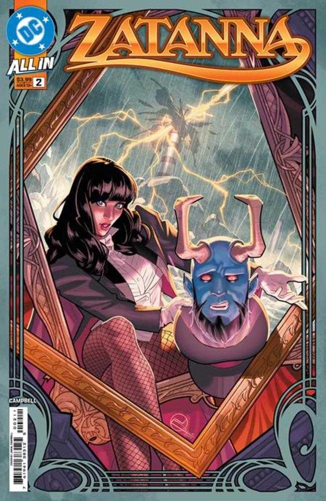 Zatanna #2 (Of 6) Cover A Jamal Campbell | Odin's Place