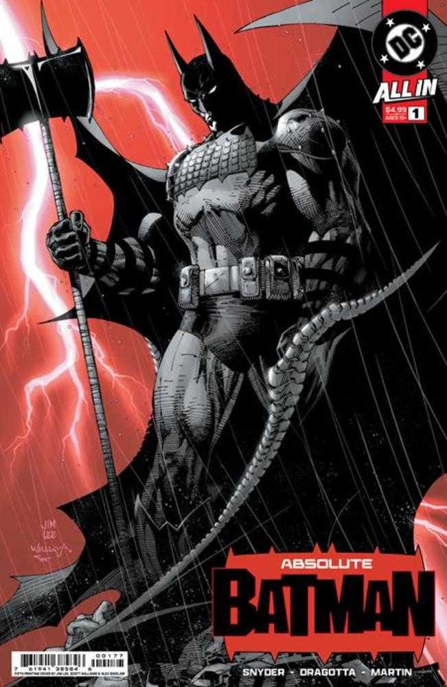 Absolute Batman #1 5th Print Cover A Jim Lee | Odin's Place