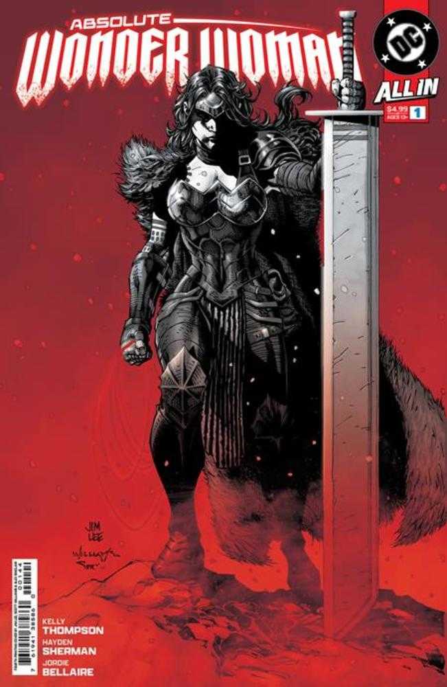 Absolute Wonder Woman #1 4th Print Cover A Jim Lee | Odin's Place