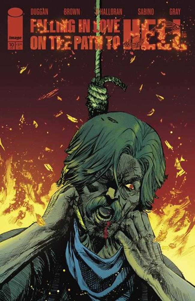 Falling In Love On The Path To Hell #10 Cover A Garry Brown (Mature) | Odin's Place