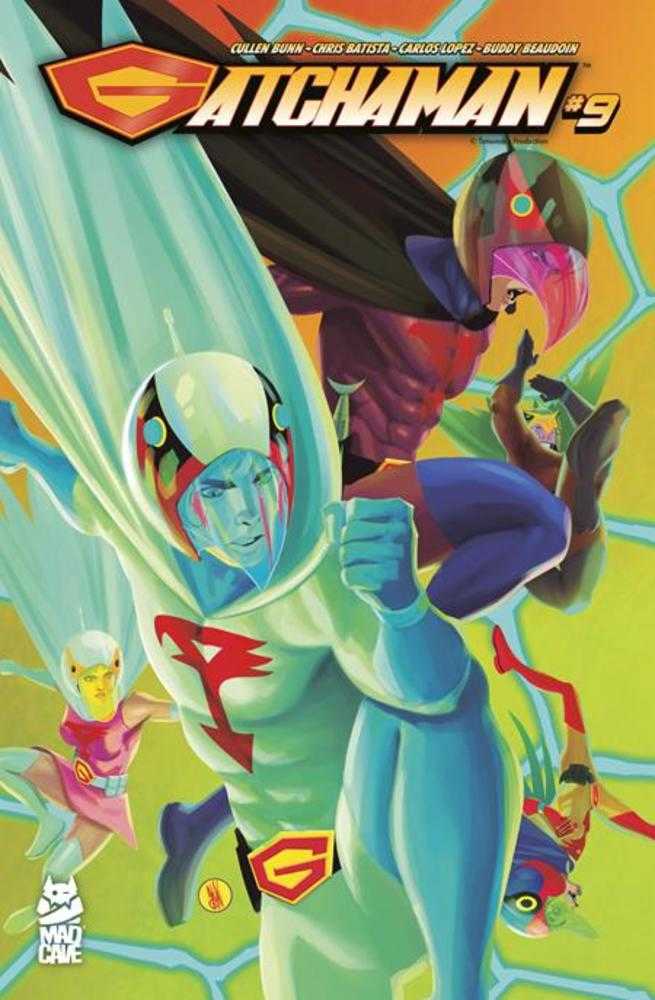 Gatchaman #9 Cover A Inaki Miranda | Odin's Place