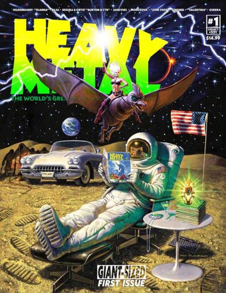 Heavy Metal Magazine #1 Cover A Greg Hildebrandt (Mature) | Odin's Place