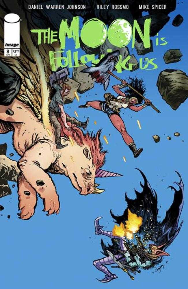 The Moon Is Following Us #8 (Of 10) Cover B Daniel Warren Johnson & Mike Spicer Variant | Odin's Place