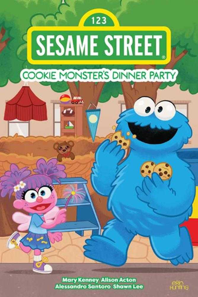 Sesame Street Cookie Monsters Dinner Party Hardcover | Odin's Place
