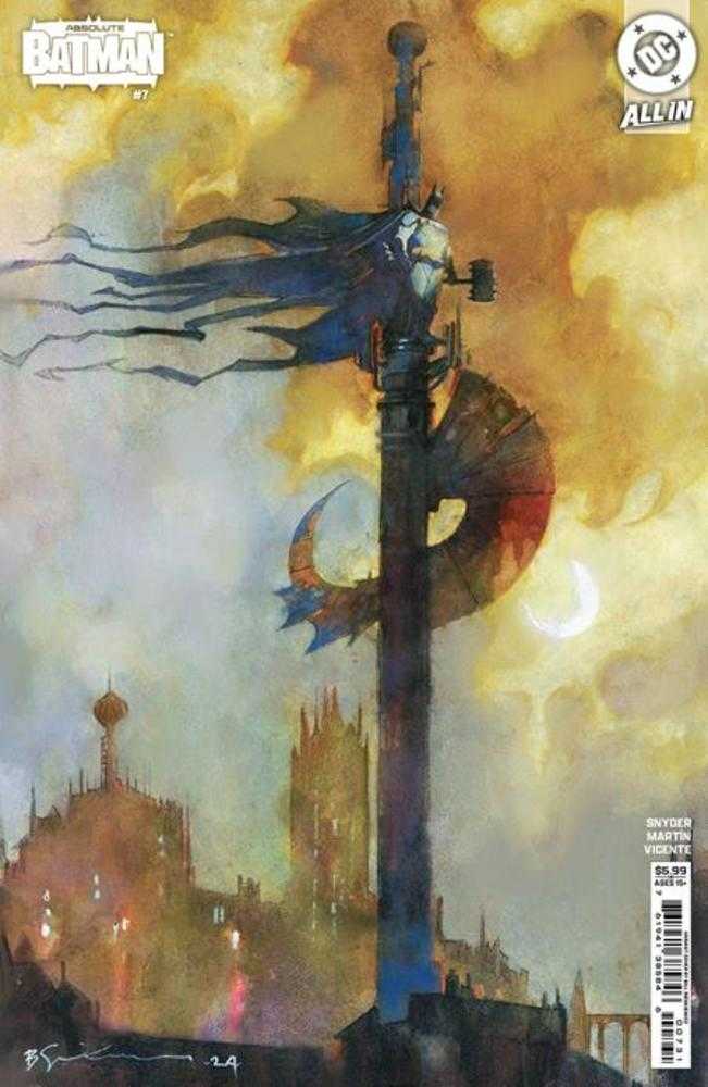 Absolute Batman #7 Cover C Bill Sienkiewicz Card Stock Variant | Odin's Place