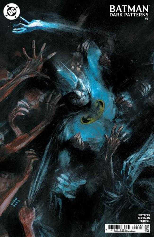 Batman Dark Patterns #5 (Of 12) Cover B Martin Simmonds Card Stock Variant | Odin's Place