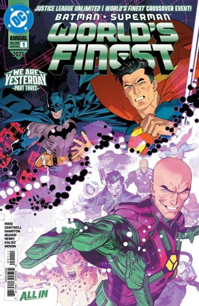 Batman Superman Worlds Finest 2025 Annual #1 (One Shot) Cover A Dan Mora Connecting (We Are Yesterday) | Odin's Place