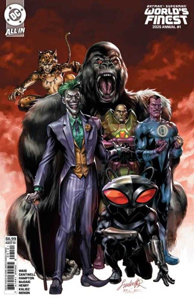 Batman Superman Worlds Finest 2025 Annual #1 (One Shot) Cover C Salvador Larroca Card Stock Variant (We Are Yesterday) | Odin's Place