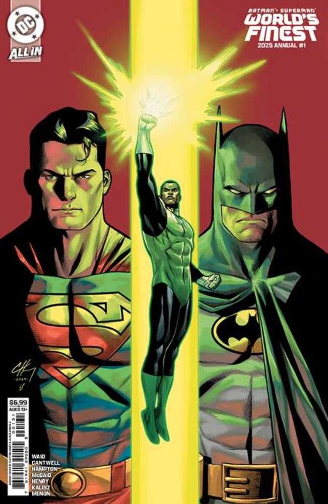 Batman Superman Worlds Finest 2025 Annual #1 (One Shot) Cover B Clayton Henry Card Stock Variant (We Are Yesterday) | Odin's Place