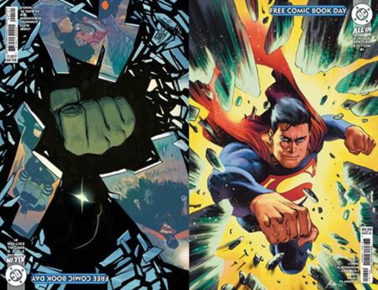 Free Comic Book Day 2025 - DC All In Absolute Universe 2025 Free Comic Book Day Special Edition Foil Variant | Odin's Place
