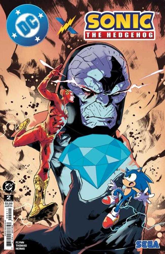 DC X Sonic The Hedgehog #2 (Of 5) Cover A Pablo M Collar | Odin's Place