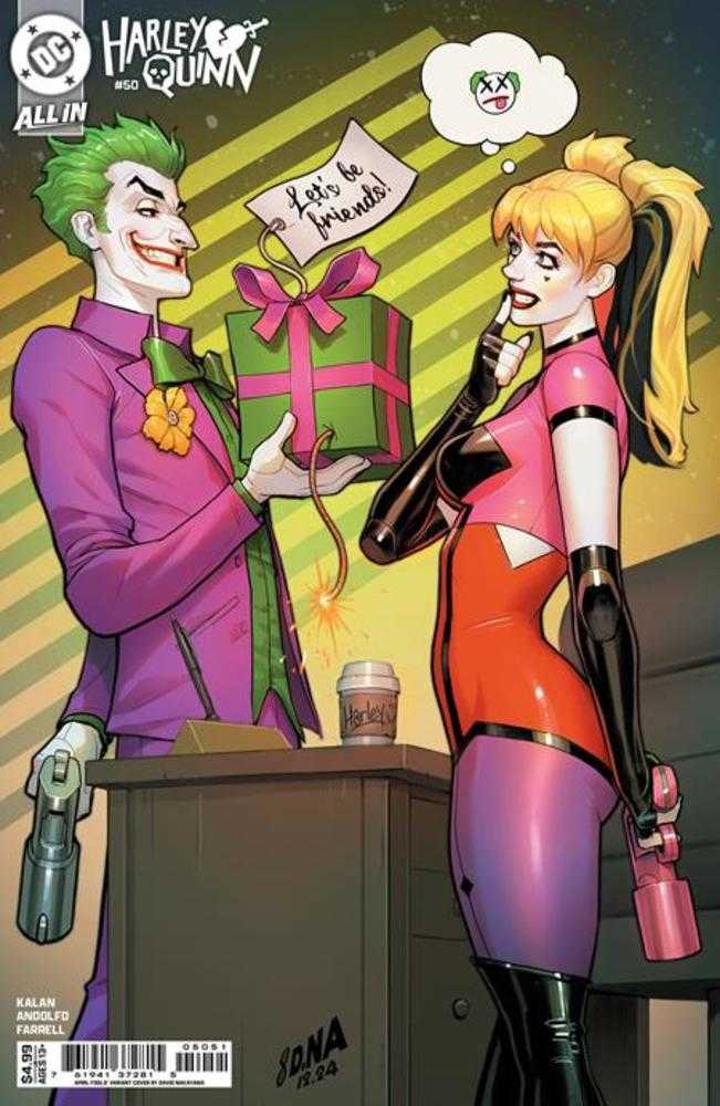 Harley Quinn #50 Cover D David Nakayama April Fools Card Stock Variant | Odin's Place