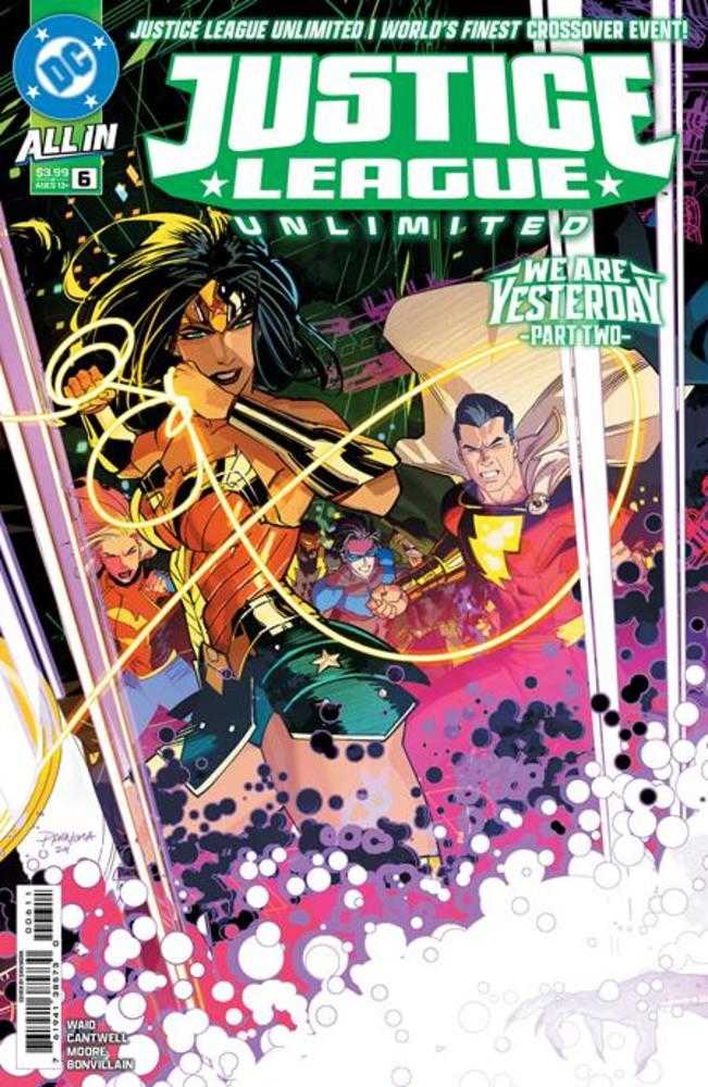 Justice League Unlimited #6 Cover A Dan Mora Connecting (We Are Yesterday) | Odin's Place