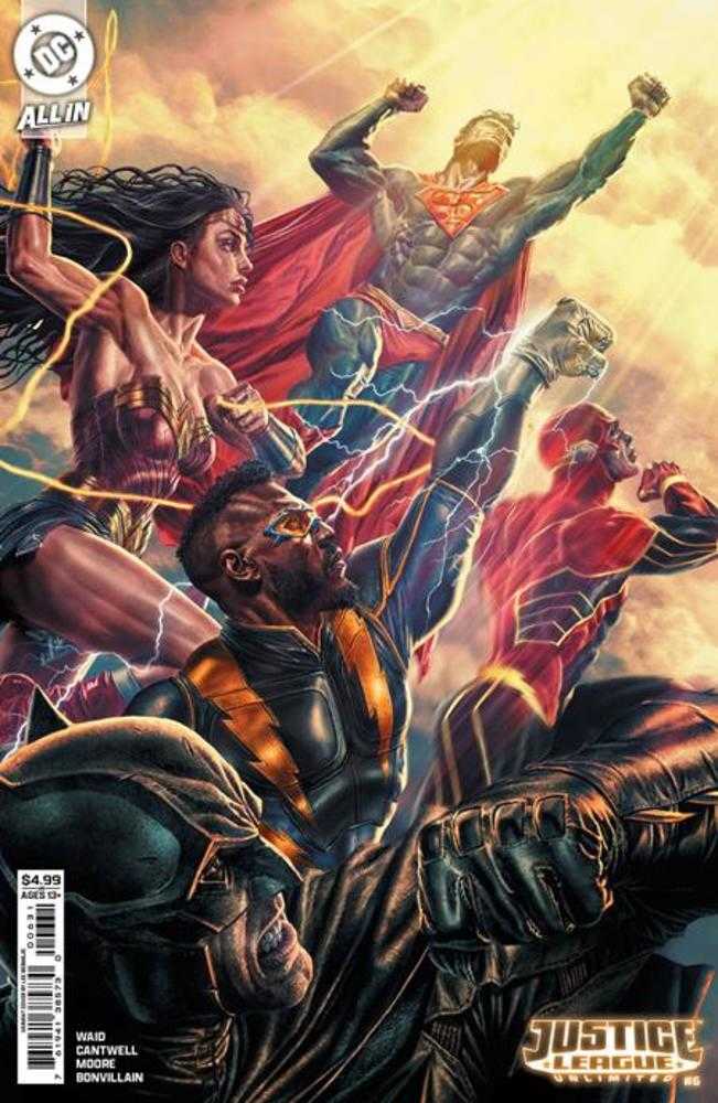Justice League Unlimited #6 Cover B Lee Bermejo Card Stock Variant (We Are Yesterday) | Odin's Place