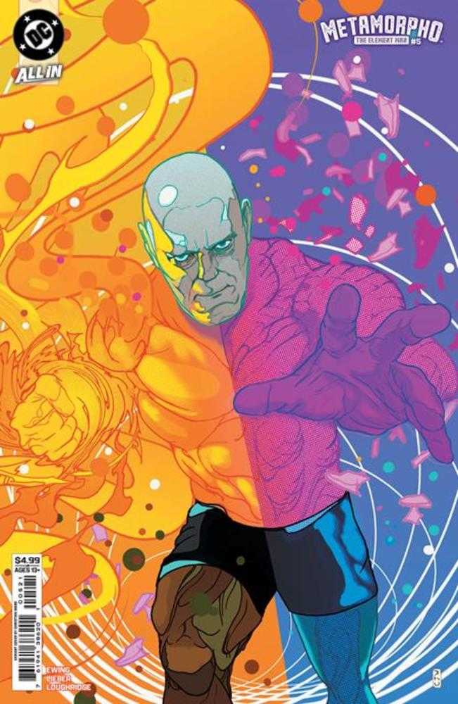 Metamorpho The Element Man #5 Cover B Christian Ward Card Stock Variant | Odin's Place