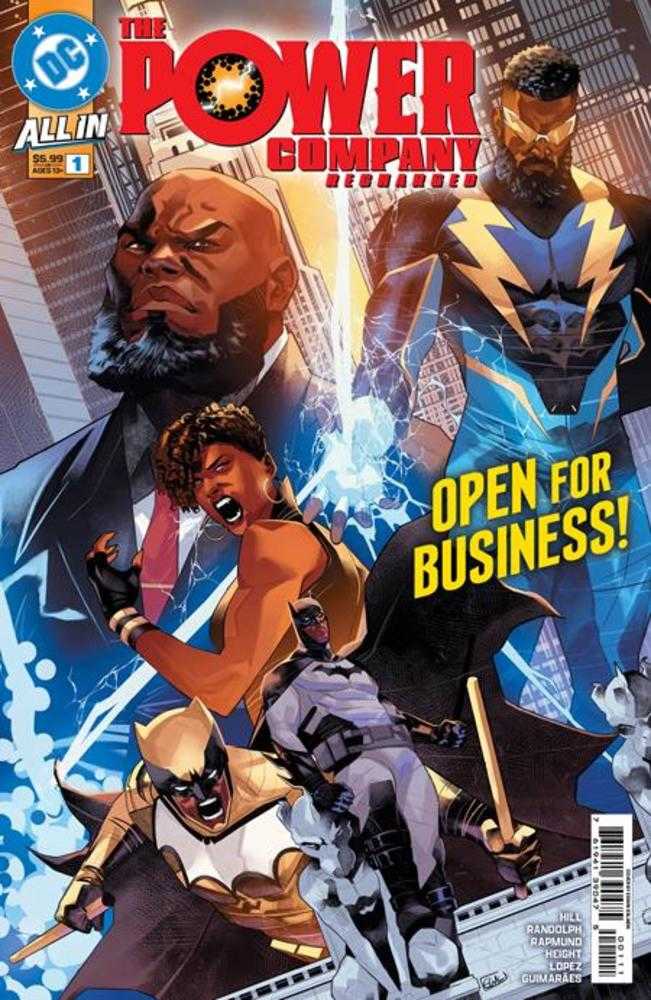Power Company Recharged #1 (One Shot) Cover A Edwin Galmon | Odin's Place