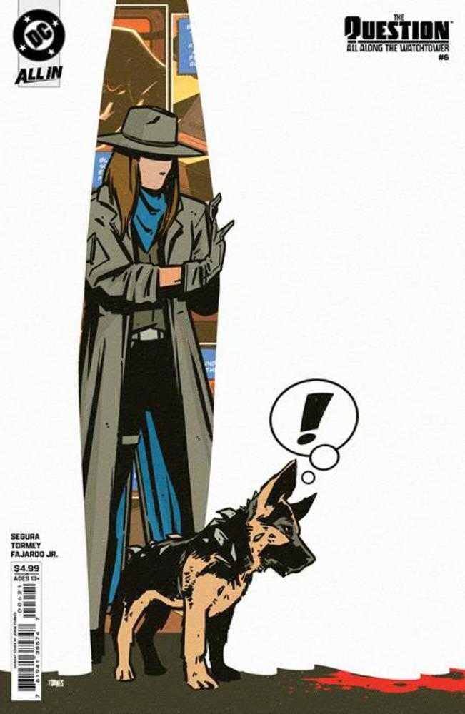 Question All Along The Watchtower #6 (Of 6) Cover B Jorge Fornes Card Stock Variant | Odin's Place