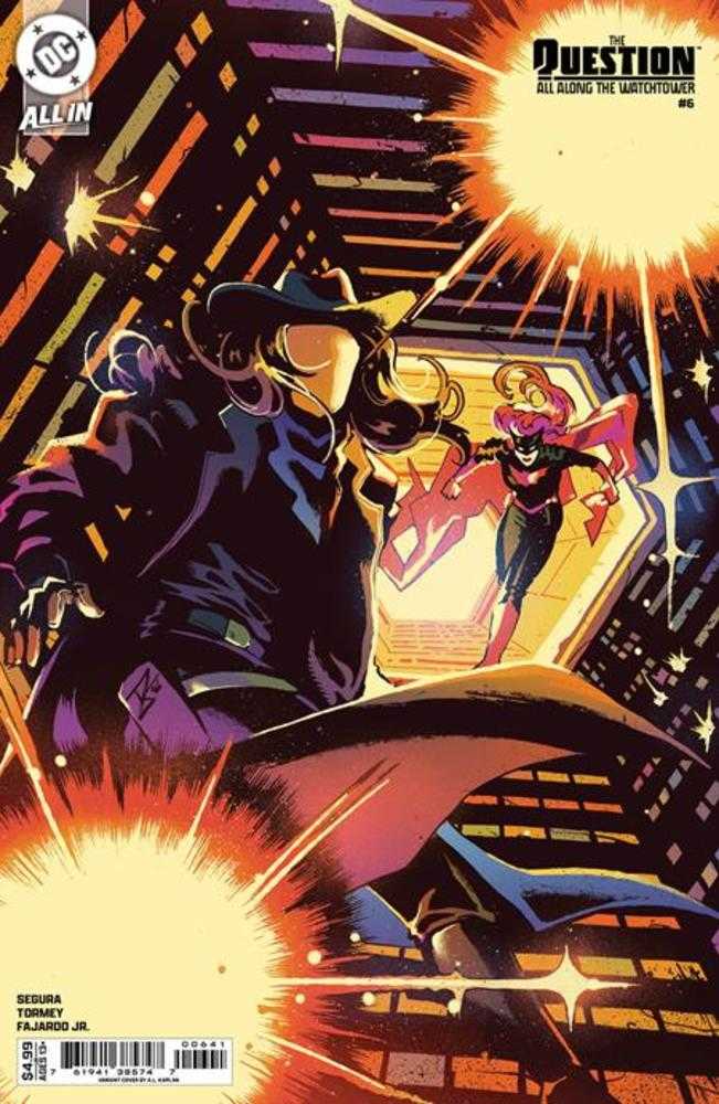 Question All Along The Watchtower #6 (Of 6) Cover D Al Kaplan Card Stock Variant | Odin's Place