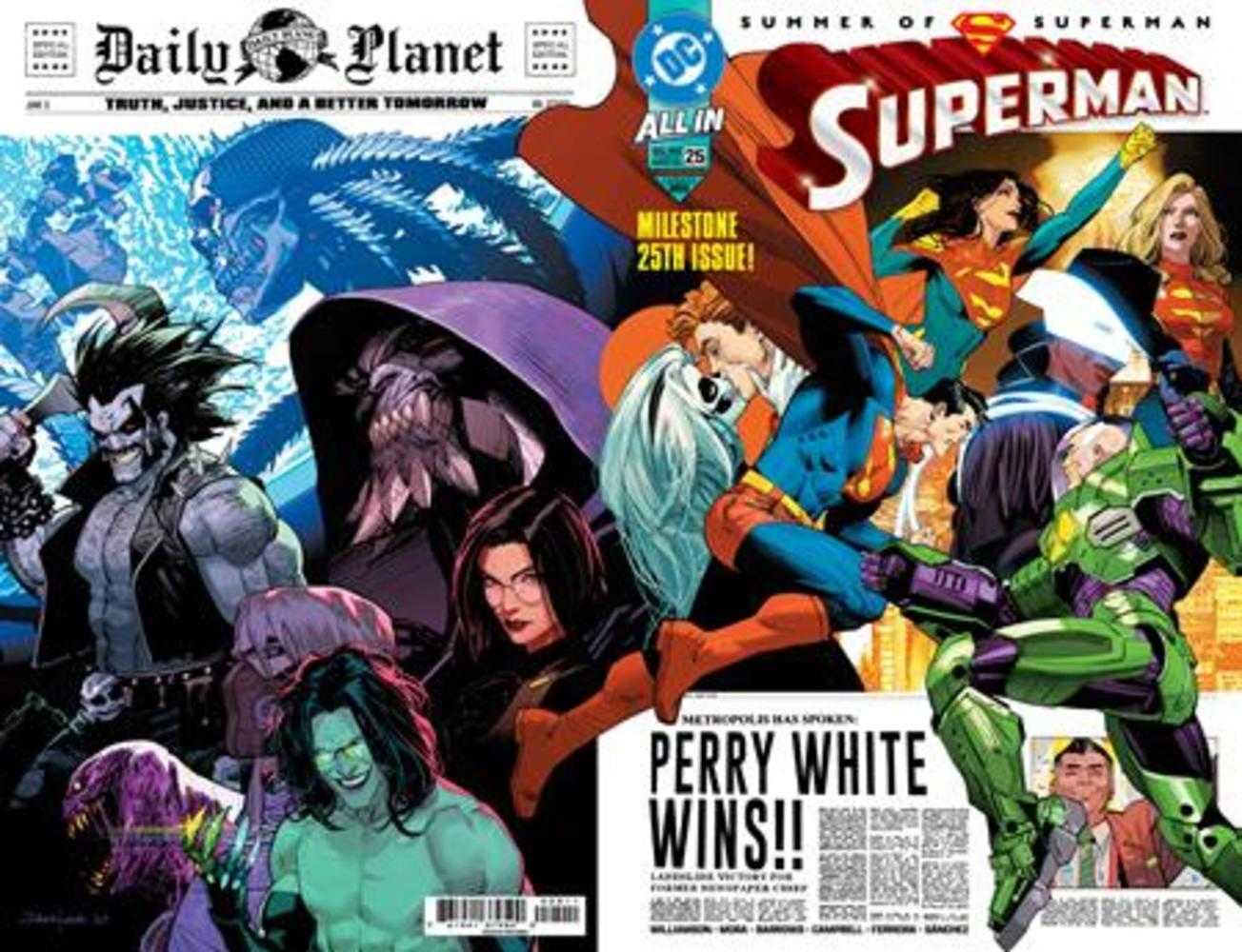 Superman #25 Cover A Dan Mora | Odin's Place