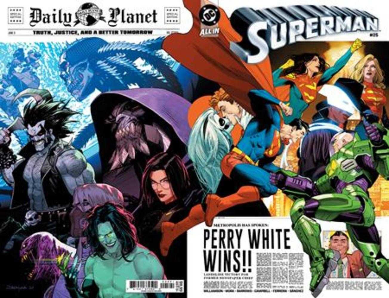 Superman #25 Cover H Dan Mora Foil Variant | Odin's Place