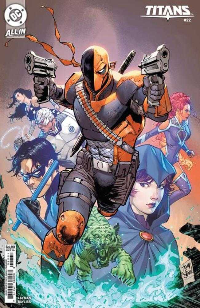 Titans #22 Cover B Tony S Daniel Card Stock Variant | Odin's Place