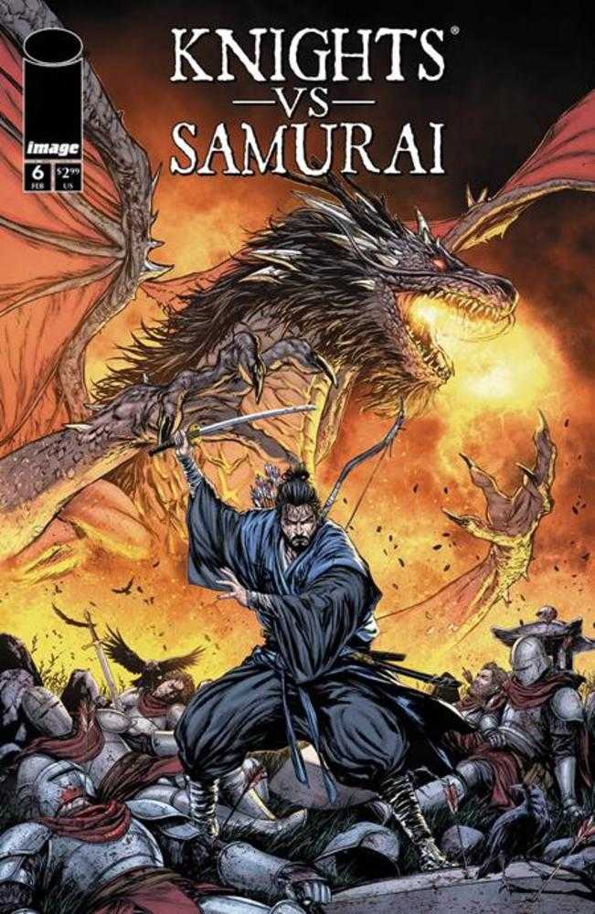 Knights vs Samurai #6 Cover B Raymond Gay Variant | Odin's Place