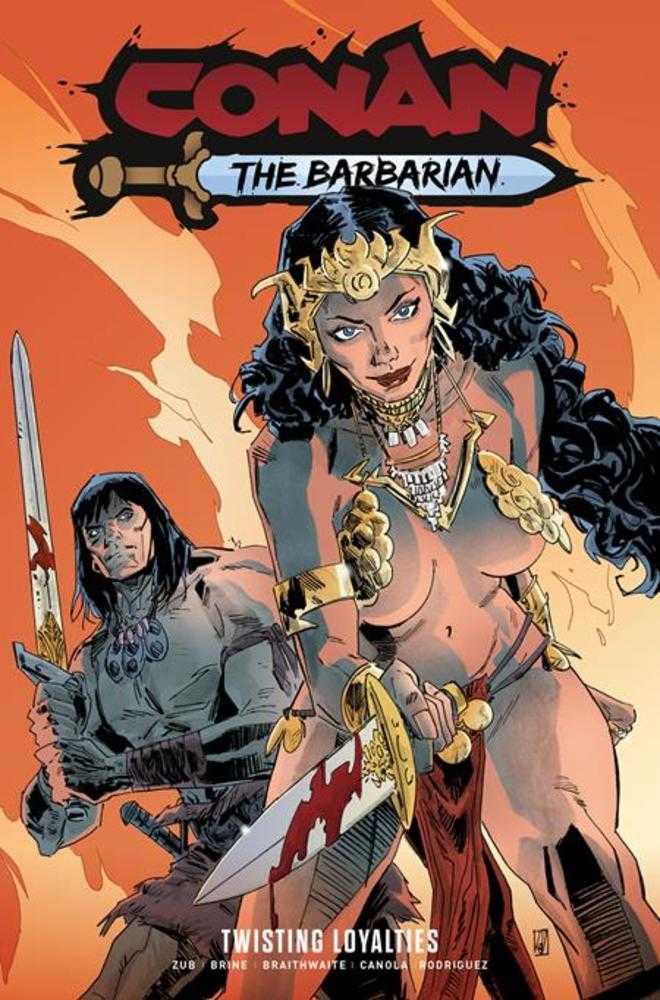 Conan The Barbarian TPB Volume 05 Twisting Loyalties Direct Market Edition Dean Kotz Cover (Mature) | Odin's Place
