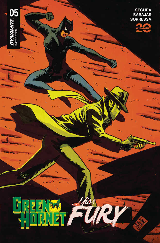 Green Hornet Miss Fury #5 Cover A Francavilla | Odin's Place
