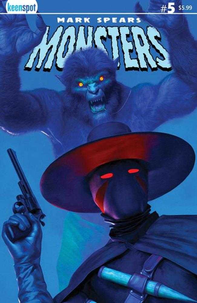 Mark Spears Monsters #5 Cover A Mark Spears The Fight | Odin's Place