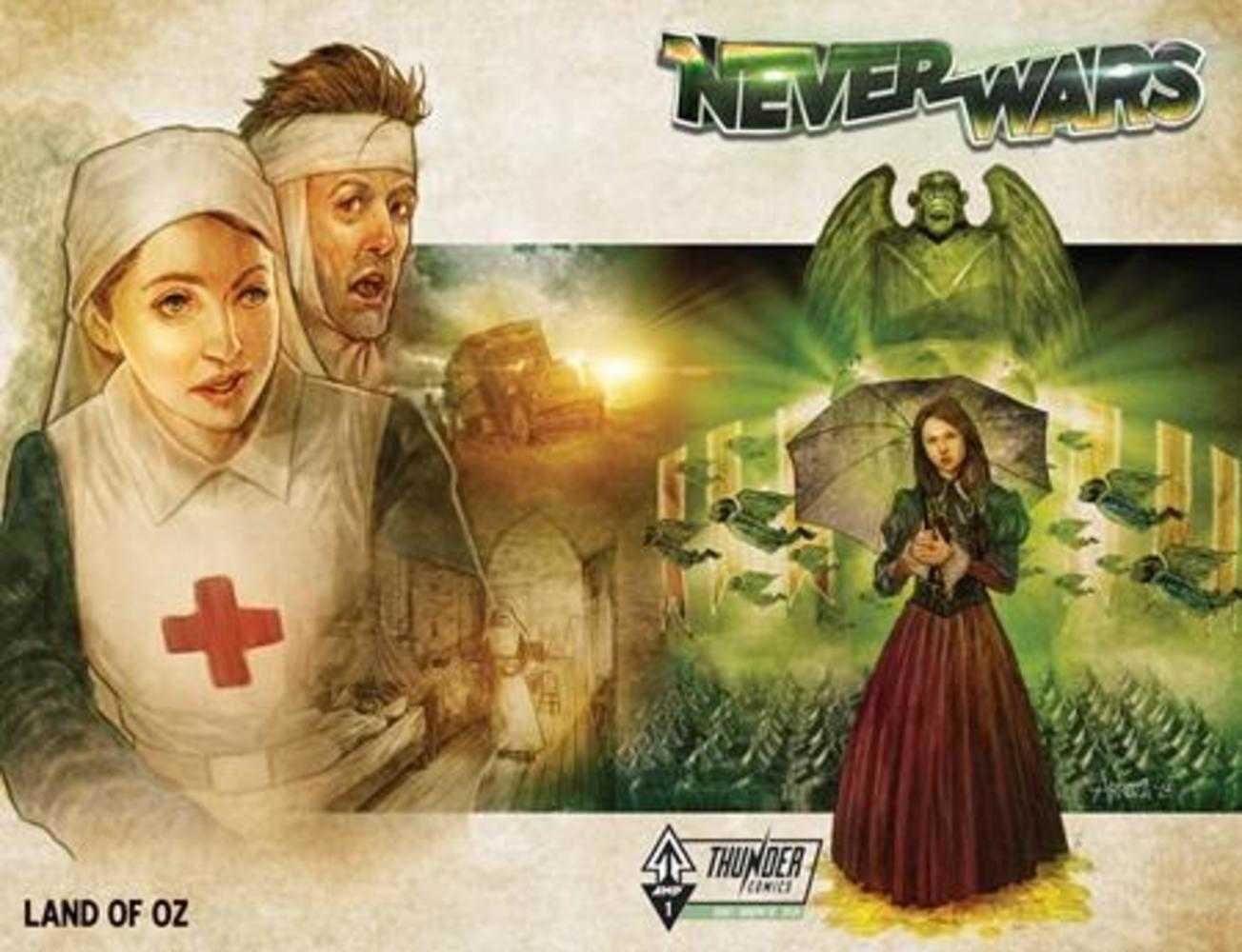 Neverwars #1 (Of 9) Cover B 5 Copy Erwin Arroza Unlock Wraparound Variant | Odin's Place
