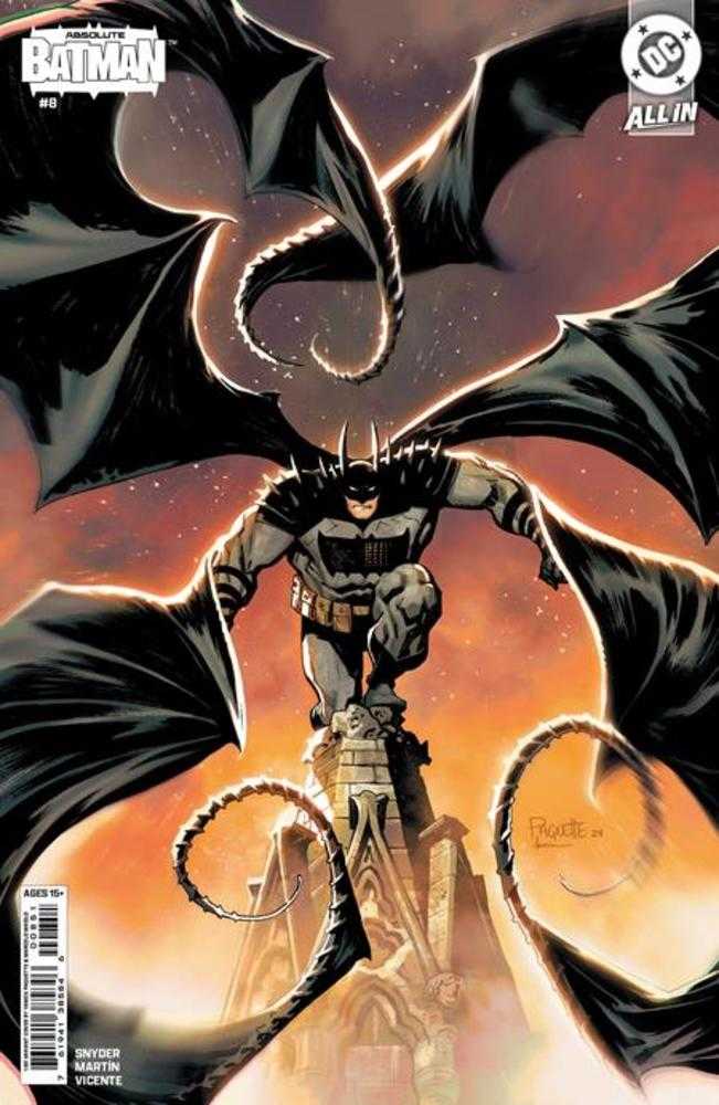 Absolute Batman #8 Cover E 1 in 50 Yanick Paquette Card Stock Variant | Odin's Place