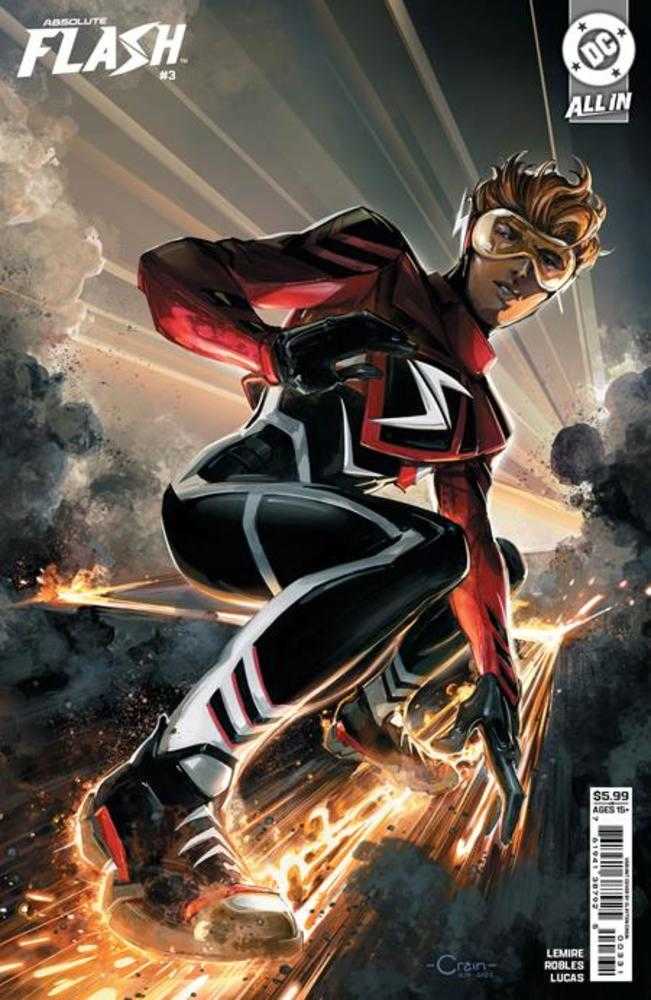 Absolute Flash #3 Cover C Clayton Crain Card Stock Variant | Odin's Place