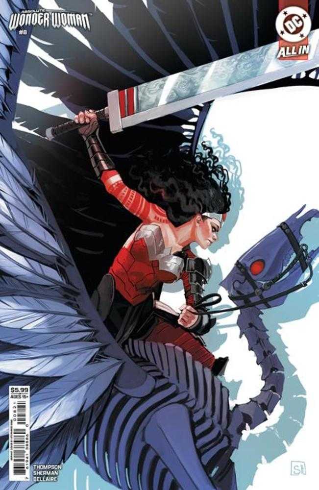 Absolute Wonder Woman #8 Cover B Stephanie Hans Card Stock Variant | Odin's Place