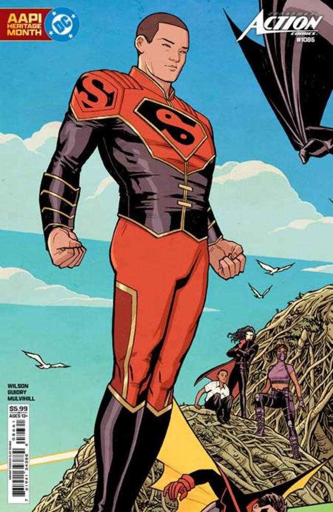 Action Comics #1086 Cover D Cliff Chiang Aapi Heritage Month Connecting Card Stock Variant | Odin's Place