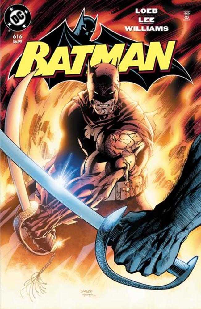 Batman #616 Facsimile Edition Cover B Jim Lee & Scott Williams Foil Variant | Odin's Place