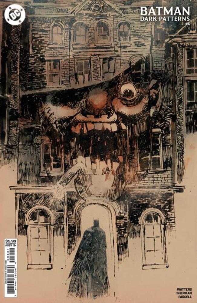 Batman Dark Patterns #6 (Of 12) Cover B Ashley Wood Card Stock Variant | Odin's Place